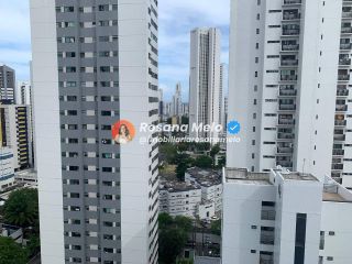 Edf. Boa Viagem Palace, 89m², andar alto, 3 quartos (1 suíte), 2 vagas, lazer completo, Boa Viagem