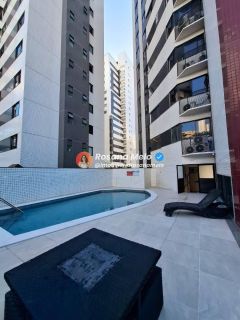 Edf. Castellamare, 100m², varanda, 3 quartos (1 suíte), lazer em Boa Viagem