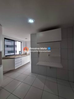 Edf. Castellamare, 100m², varanda, 3 quartos (1 suíte), lazer em Boa Viagem