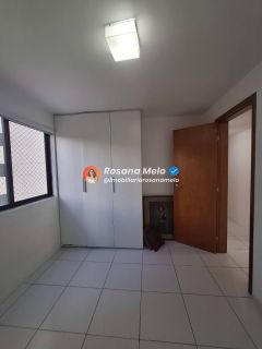 Edf. Castellamare, 100m², varanda, 3 quartos (1 suíte), lazer em Boa Viagem