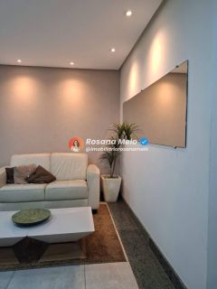 Edf. Castellamare, 100m², varanda, 3 quartos (1 suíte), lazer em Boa Viagem