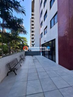 Edf. Castellamare, 100m², varanda, 3 quartos (1 suíte), lazer em Boa Viagem