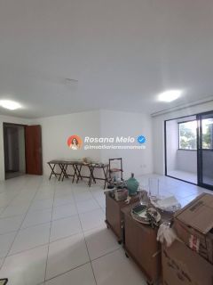 Edf. Castellamare, 100m², varanda, 3 quartos (1 suíte), lazer em Boa Viagem