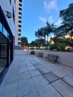 Edf. Castellamare, 100m², varanda, 3 quartos (1 suíte), lazer em Boa Viagem