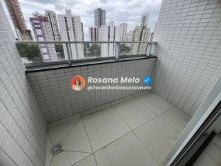 Edf. Costa Andina, 65m², andar alto, varanda, 3 quartos (1 suíte), 1 vaga, lazer completo, Boa Viagem