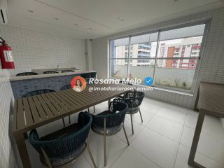 Edf. Costa Andina, 65m², andar alto, varanda, 3 quartos (1 suíte), 1 vaga, lazer completo, Boa Viagem