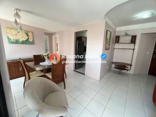 Edf. Konos, 62m², varanda, mobiliado, 2 quartos (1 suíte), lazer completo, Boa Viagem