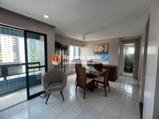 Edf. Konos, 62m², varanda, mobiliado, 2 quartos (1 suíte), lazer completo, Boa Viagem