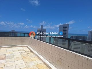 Edf. Castello dei Principe, 113m², varanda, 4 quartos (2 suítes), lazer completo, Boa Viagem