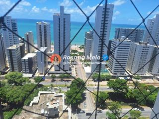 Edf. Castello dei Principe, 113m², varanda, 4 quartos (2 suítes), lazer completo, Boa Viagem