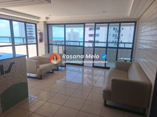 Edf. Castello dei Principe, 113m², varanda, 4 quartos (2 suítes), lazer completo, Boa Viagem