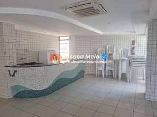 Edf. Castello dei Principe, 113m², varanda, 4 quartos (2 suítes), lazer completo, Boa Viagem