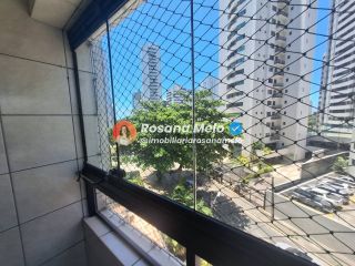 Edf. Castello dei Principe, 113m², varanda, 4 quartos (2 suítes), lazer completo, Boa Viagem