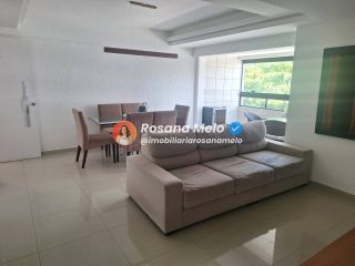 Edf. Castello dei Principe, 113m², varanda, 4 quartos (2 suítes), lazer completo, Boa Viagem