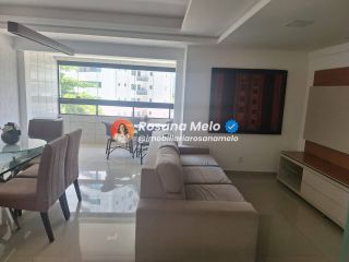 Edf. Castello dei Principe, 113m², varanda, 4 quartos (2 suítes), lazer completo, Boa Viagem