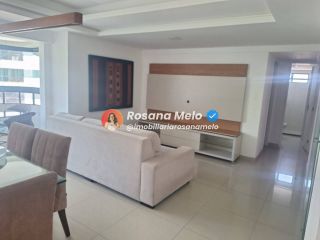 Edf. Castello dei Principe, 113m², varanda, 4 quartos (2 suítes), lazer completo, Boa Viagem