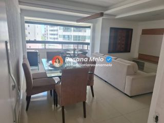 Edf. Castello dei Principe, 113m², varanda, 4 quartos (2 suítes), lazer completo, Boa Viagem