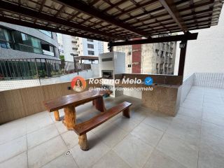 Edf. Paineiras, apartamento andar alto, 90m2, 3 quartos (1 suíte), 1 vaga coberta, lazer completo, Boa Viagem