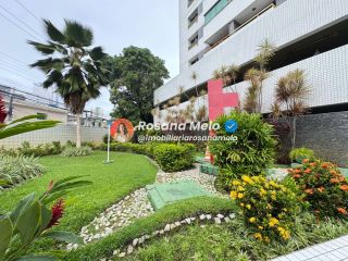 Edf. Vereda da Praia, apartamento andar alto, 80m², 3 quartos (1 suíte), 1 vaga coberta, lazer completo, Boa Viagem