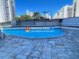 Edf. Vereda da Praia, apartamento andar alto, 80m², 3 quartos (1 suíte), 1 vaga coberta, lazer completo, Boa Viagem