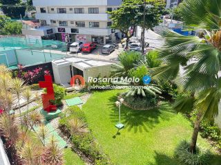 Edf. Vereda da Praia, apartamento andar alto, 80m², 3 quartos (1 suíte), 1 vaga coberta, lazer completo, Boa Viagem