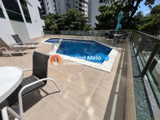 Edf. Quebra Mar, vista mar, 160m², varanda, 4 quartos (2 suítes), 2 vagas, lazer completo, Boa Viagem