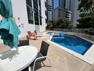 Edf. Quebra Mar, vista mar, 160m², varanda, 4 quartos (2 suítes), 2 vagas, lazer completo, Boa Viagem