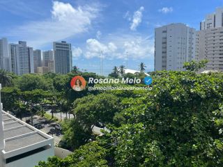 Edf. Quebra Mar, vista mar, 160m², varanda, 4 quartos (2 suítes), 2 vagas, lazer completo, Boa Viagem