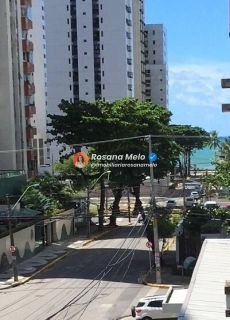 Edf. Rio Madeira, apartamento com 80m², varanda integrada a sala, 3 quartos (1 suíte), lazer completo, Boa Viagem