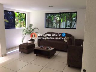 Edf. Rio Madeira, apartamento com 80m², varanda integrada a sala, 3 quartos (1 suíte), lazer completo, Boa Viagem