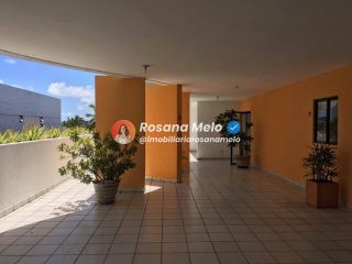 Edf. Rio Madeira, apartamento com 80m², varanda integrada a sala, 3 quartos (1 suíte), lazer completo, Boa Viagem