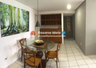 Edf. Rio Madeira, apartamento com 80m², varanda integrada a sala, 3 quartos (1 suíte), lazer completo, Boa Viagem
