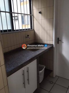 Edf. Rio Madeira, apartamento com 80m², varanda integrada a sala, 3 quartos (1 suíte), lazer completo, Boa Viagem