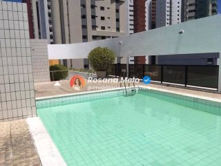 Edf. Rio Madeira, apartamento com 80m², varanda integrada a sala, 3 quartos (1 suíte), lazer completo, Boa Viagem