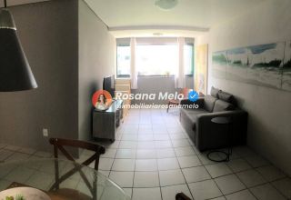 Edf. Rio Madeira, apartamento com 80m², varanda integrada a sala, 3 quartos (1 suíte), lazer completo, Boa Viagem
