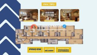 Edf. Domus Condado, studio 28m², 1 vaga, lazer completo, Parnamirim