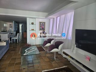 Edf. Alenquer, apartamento vista mar, 168m², nascente, varanda, 4 quartos (1 suíte), 2 vagas, Boa viagem