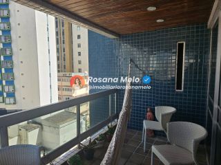 Edf. Alenquer, apartamento vista mar, 168m², nascente, varanda, 4 quartos (1 suíte), 2 vagas, Boa viagem