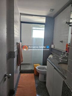 Edf. Alenquer, apartamento vista mar, 168m², nascente, varanda, 4 quartos (1 suíte), 2 vagas, Boa viagem