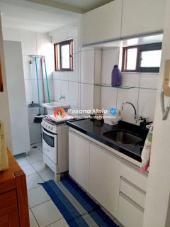 Condomínio Maria Clara, apartamento mobiliado, 63m², varanda, 2 quartos (1 suíte), garagem privativa, Porto de Galinhas