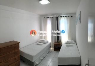 Condomínio Maria Clara, apartamento mobiliado, 63m², varanda, 2 quartos (1 suíte), garagem privativa, Porto de Galinhas