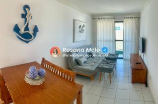 Condomínio Maria Clara, apartamento mobiliado, 63m², varanda, 2 quartos (1 suíte), garagem privativa, Porto de Galinhas