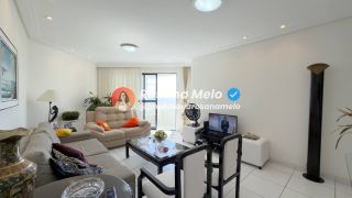 Edf. Castellamare, apartamento andar alto, 105m², varanda, 3 quartos (1 suíte), 2 vagas, lazer em Boa Viagem