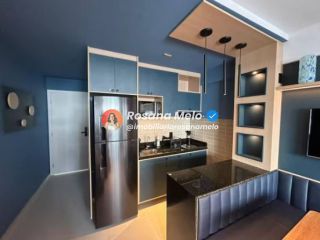 Edf. Domus Augusto Lins e Silva, Studio, 26m², mobiliado, lazer completo, Boa Viagem