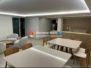 Edf. Domus Augusto Lins e Silva, Studio, 26m², mobiliado, lazer completo, Boa Viagem