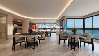 Edf. Costa Escandinava, 100 metros da praia, 107m² ou 110m², varanda gourmet, 4 quartos (4 suítes), 2 vagas, lazer completo Boa Viagem