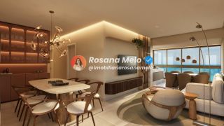 Edf. Costa Escandinava, 100 metros da praia, 107m² ou 110m², varanda gourmet, 4 quartos (4 suítes), 2 vagas, lazer completo Boa Viagem