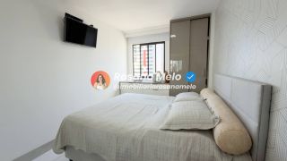 Edf. Castelo de Blois, apartamento vista mar, andar alto, varanda integrada sala, 92m², 3 quartos (1 suíte), 1 vaga, lazer completo, Boa Viagem
