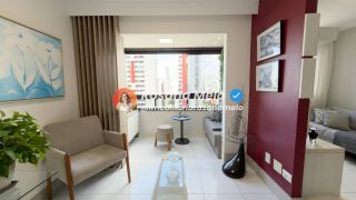 Edf. Castelo de Blois, apartamento vista mar, andar alto, varanda integrada sala, 92m², 3 quartos (1 suíte), 1 vaga, lazer completo, Boa Viagem