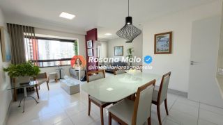 Edf. Castelo de Blois, apartamento vista mar, andar alto, varanda integrada sala, 92m², 3 quartos (1 suíte), 1 vaga, lazer completo, Boa Viagem